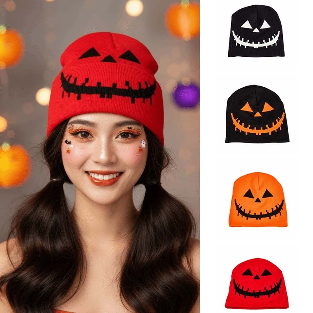 Beanie Cuffed Knit - Gorro de Malha de Abóbora com