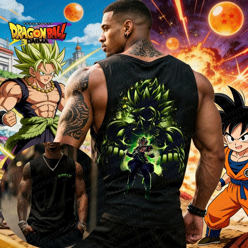 Running Cap Lightweight - Camiseta Regata Masculina Dragon Ball Goku