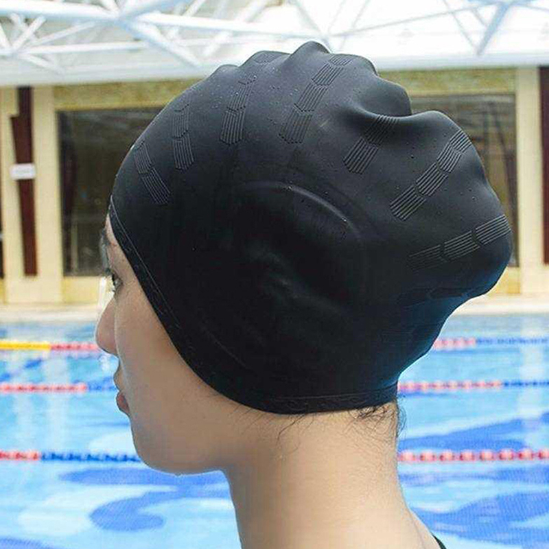 Swim Hat Silicone - Novo【Touca de Natação para Adultos de