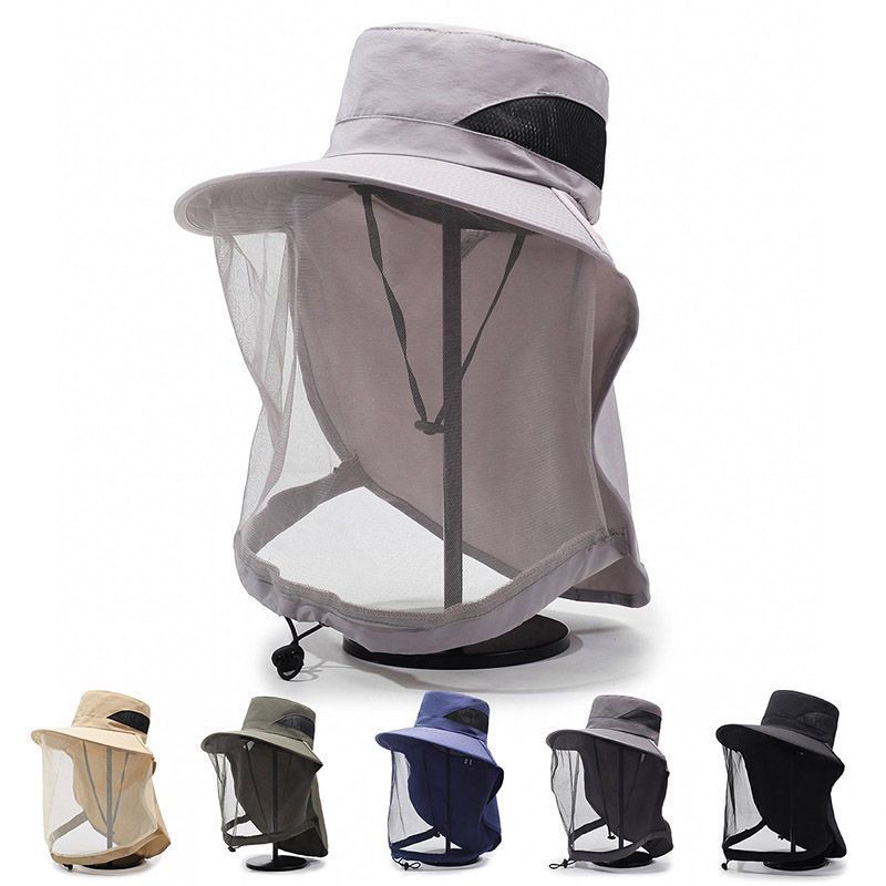 Sun Hat Wide Brim - Chapéu de Sol em Malha com