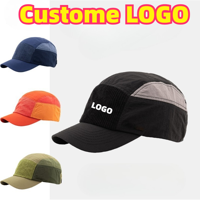 Corduroy Cap 5 Panel - Bonés de Beisebol Personalizados com Logo