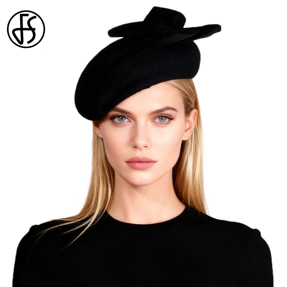 Beret French Wool - Boina Francesa de Lã Preta e