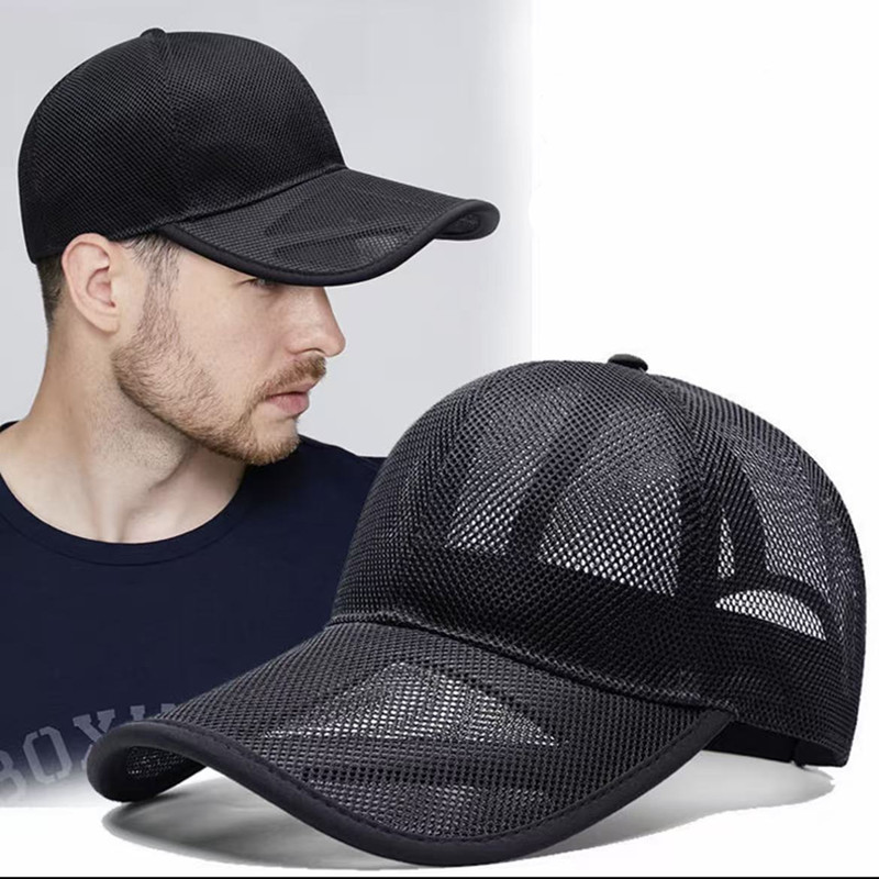 Baseball Cap Structured - Boné de Beisebol Respirável com Aba