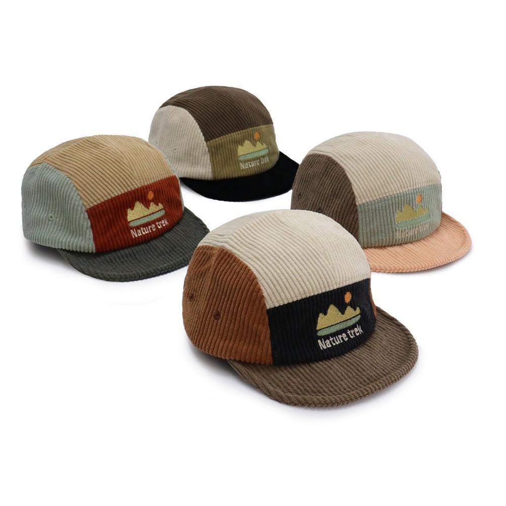 Corduroy Cap 5 Panel - Boné de 5 Painéis com Aba