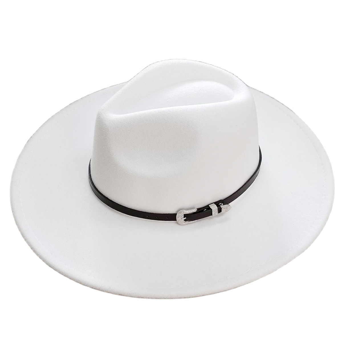 Fedora Hat Wool - Chapéu fedora de feltro clássico para