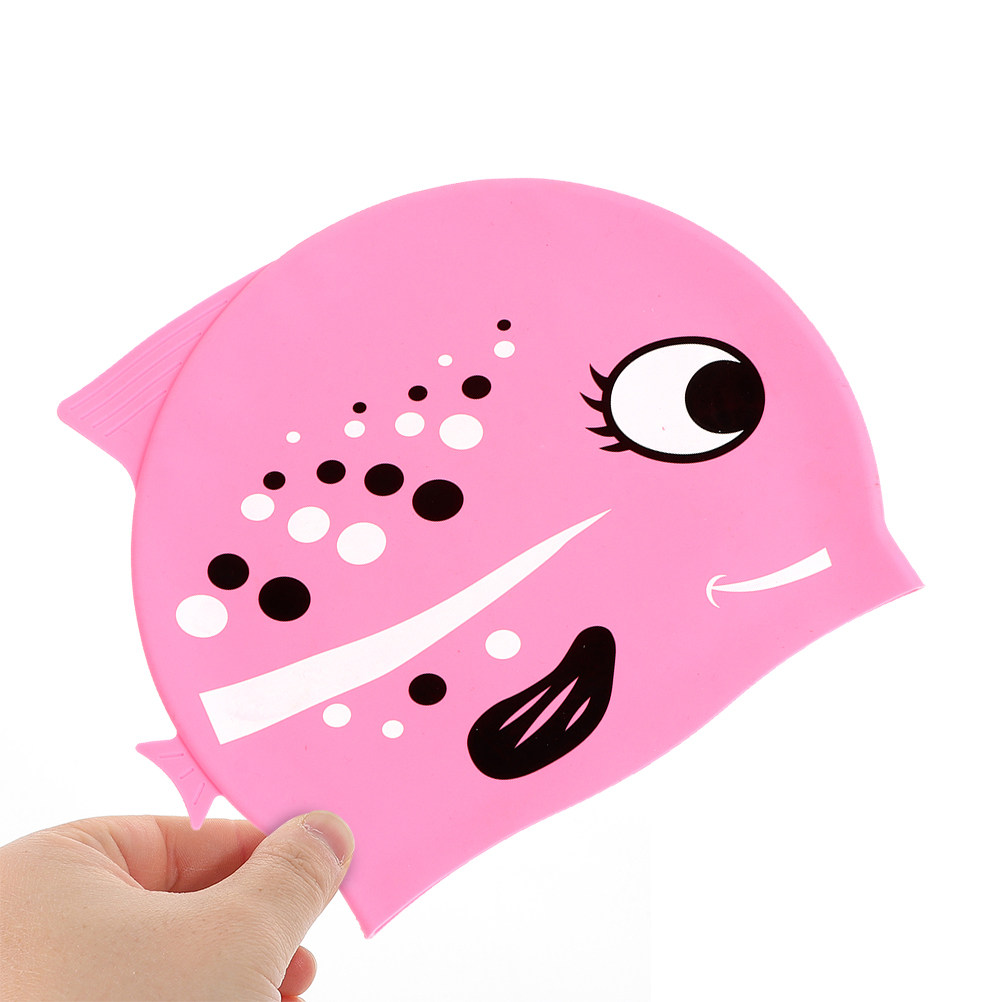 Swim Hat Silicone - Touca de natação infantil de silicone,