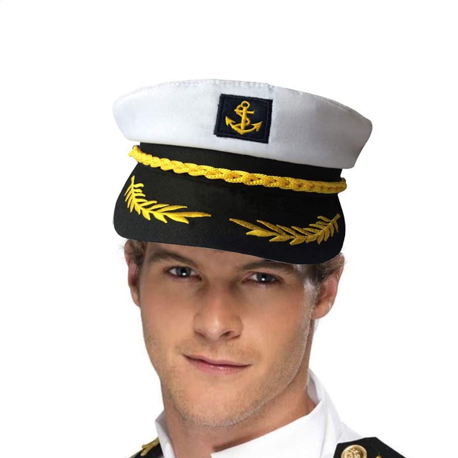 Snapback Hat Flat - Chapéu de Capitão de Iate para
