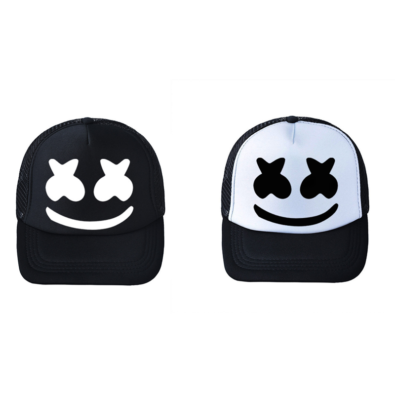Trucker Cap Mesh - DJ hip pop chapéu marshmello cosplay