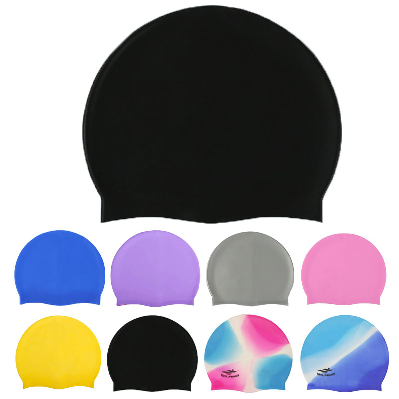 Swim Hat Silicone - Toucas de natação de silicone à