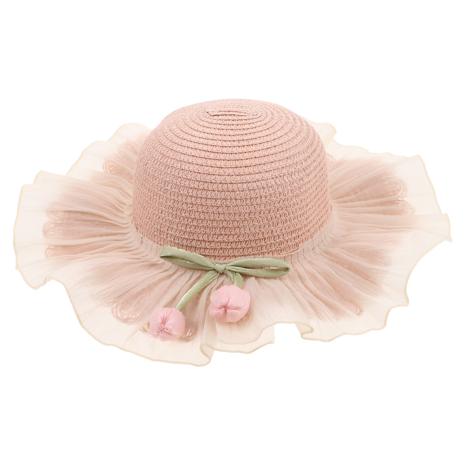 Sun Hat Wide Brim - Chapéu de sol de palha para