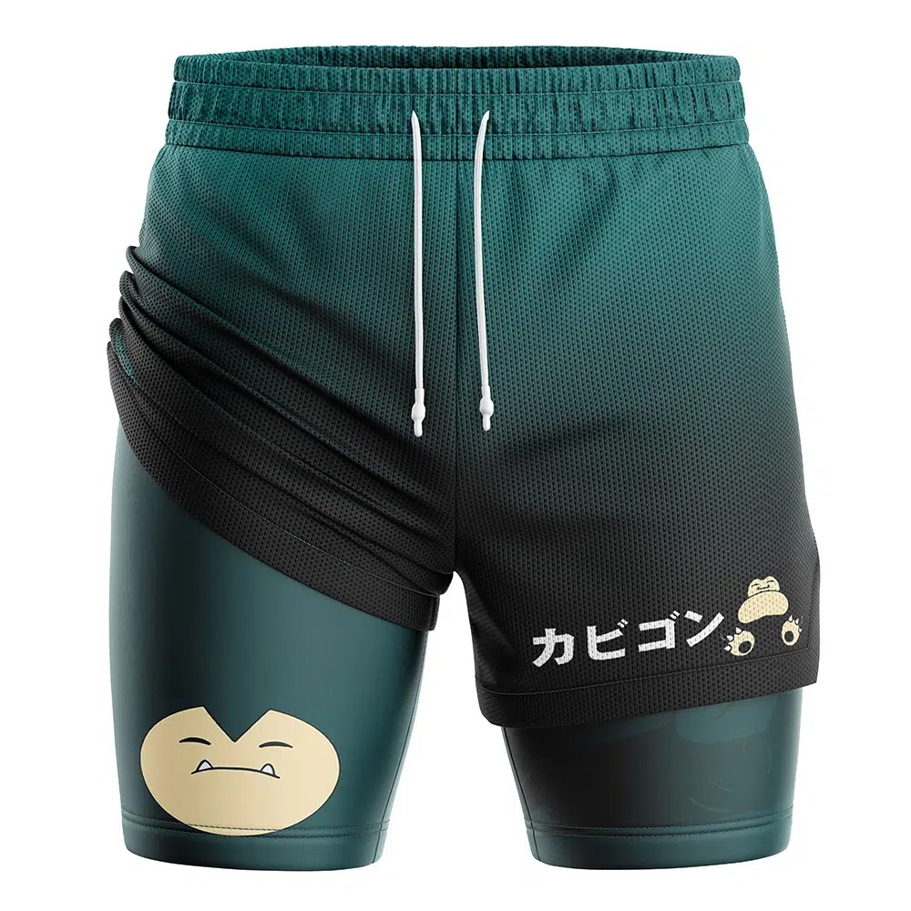 Running Cap Lightweight - Bandai Pocket Monster Snorlax Anime Unissex,