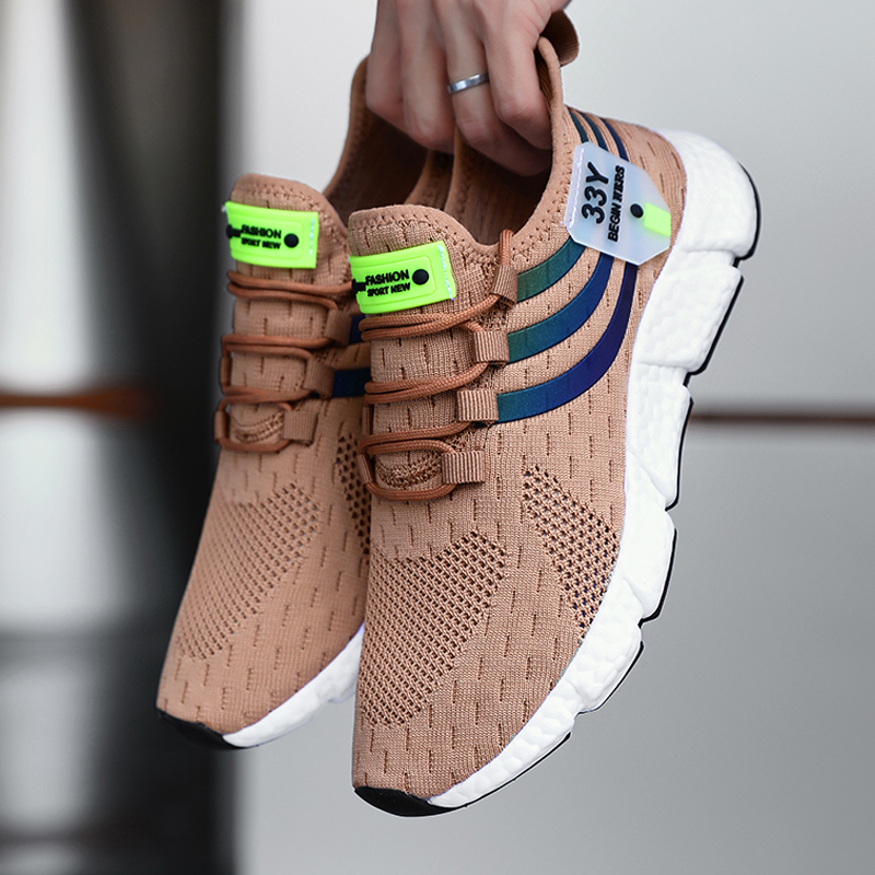 Running Cap Lightweight - Homens tênis casuais verão respirável sapatos