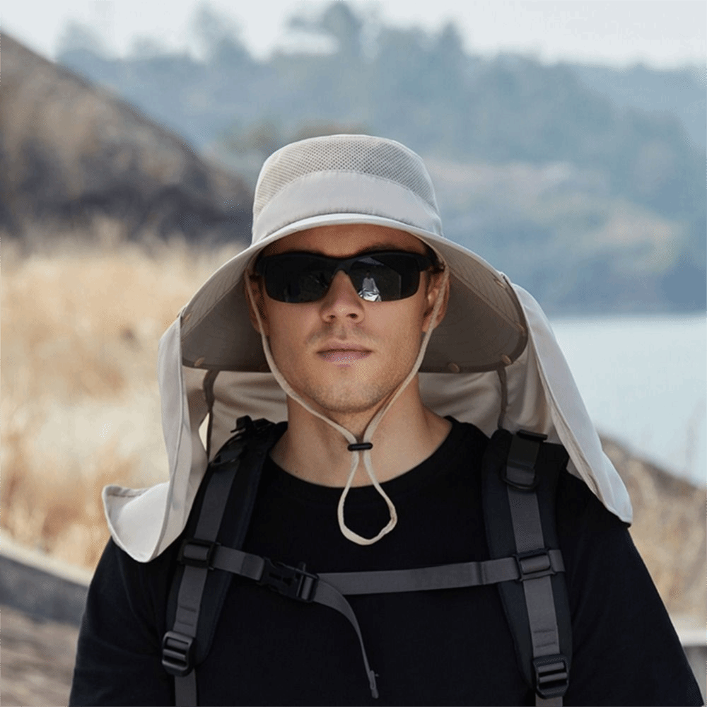 Bucket Hat Cotton - Chapéu de Sol Masculino de Moda