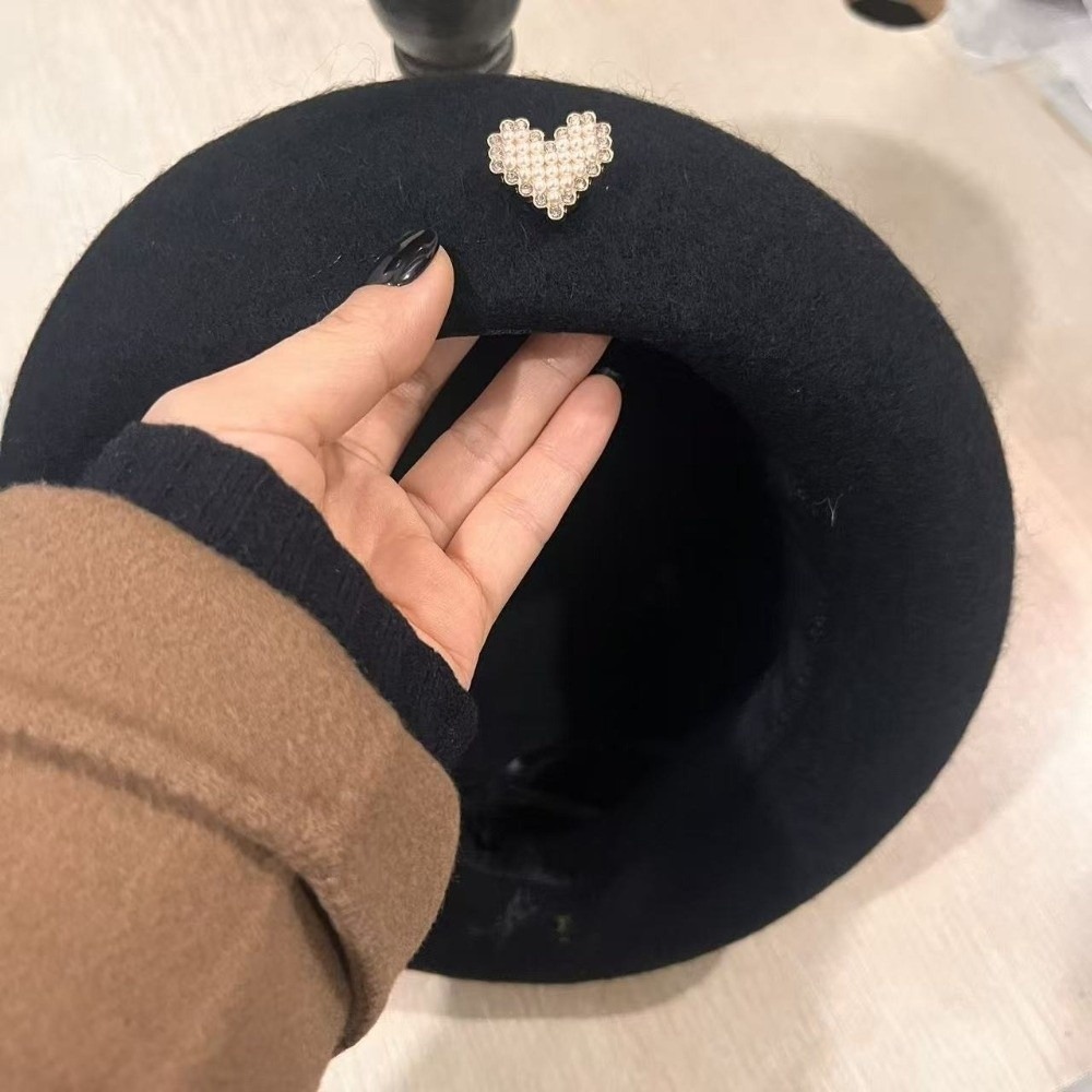 Beret French Wool - Boina de Lã Quente de Inverno