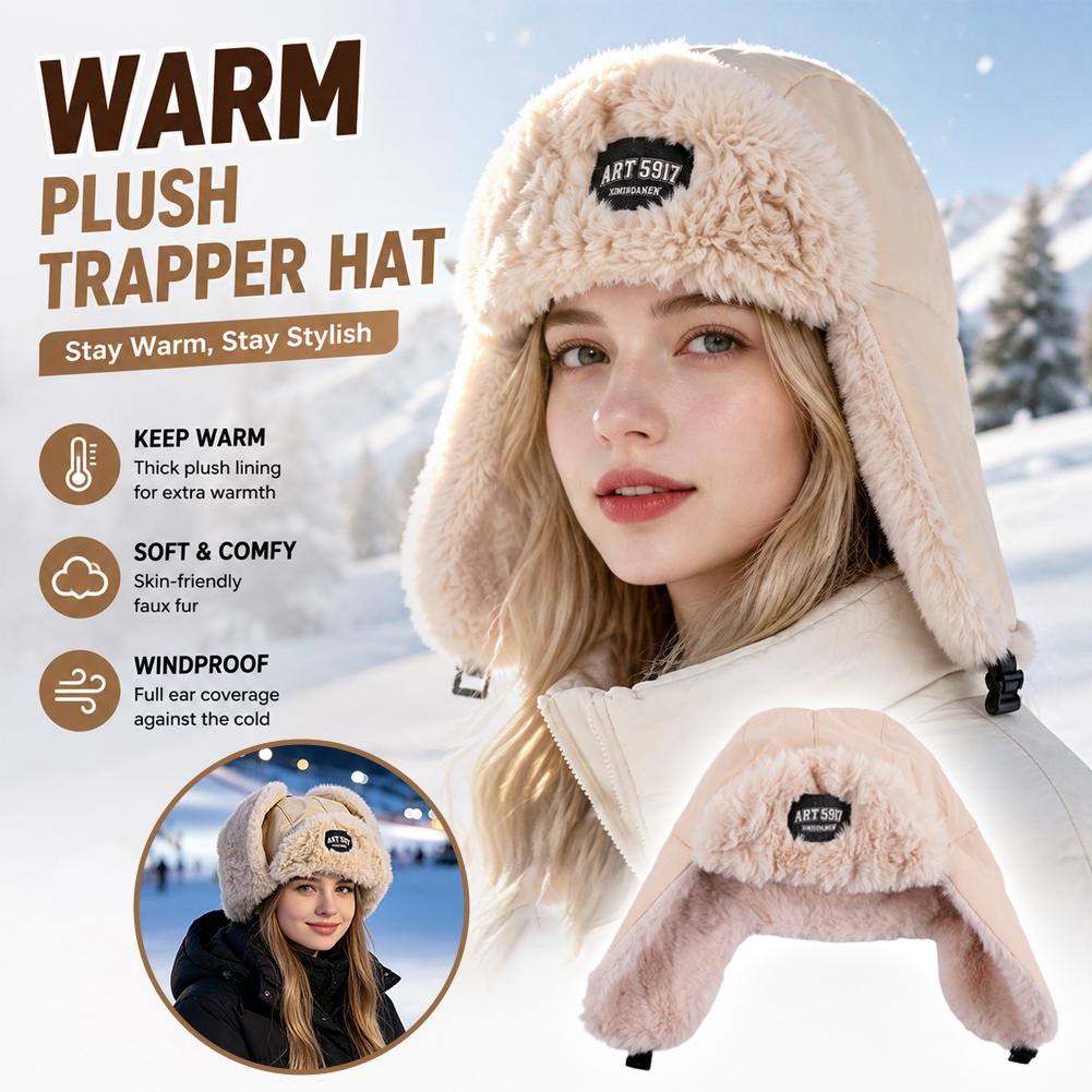 Winter Trapper Hat - Chapéu de Inverno Estilo Trapper com
