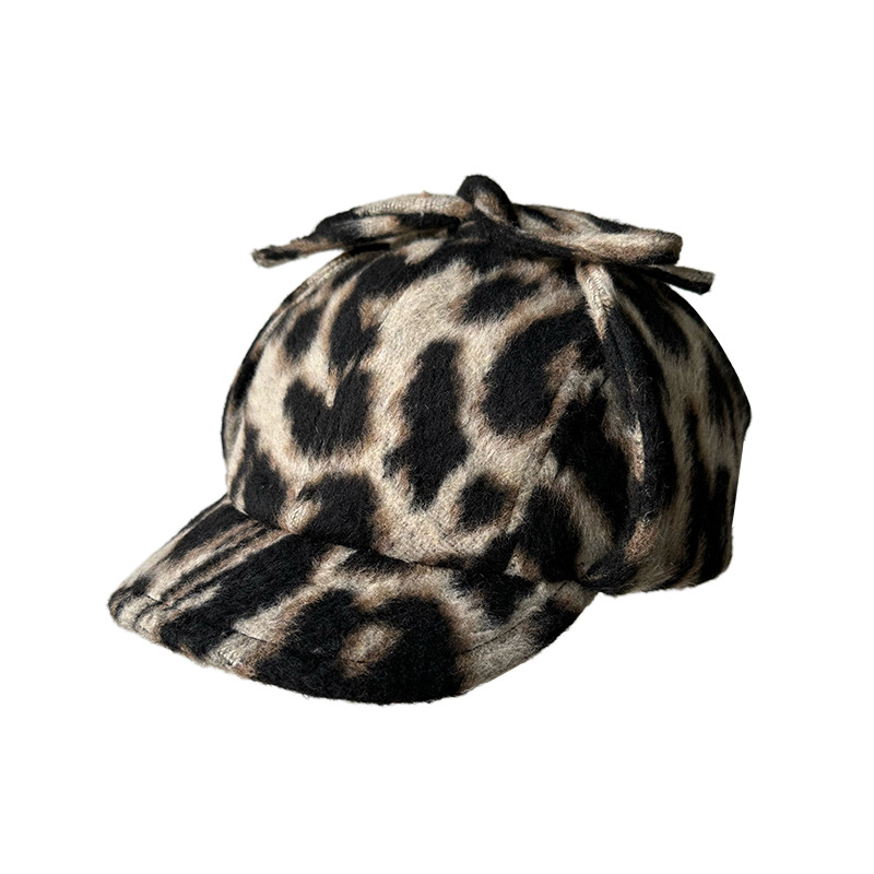 Trapper Hat Ear Flap - Chapéu Trapper com Estampa de Zebra