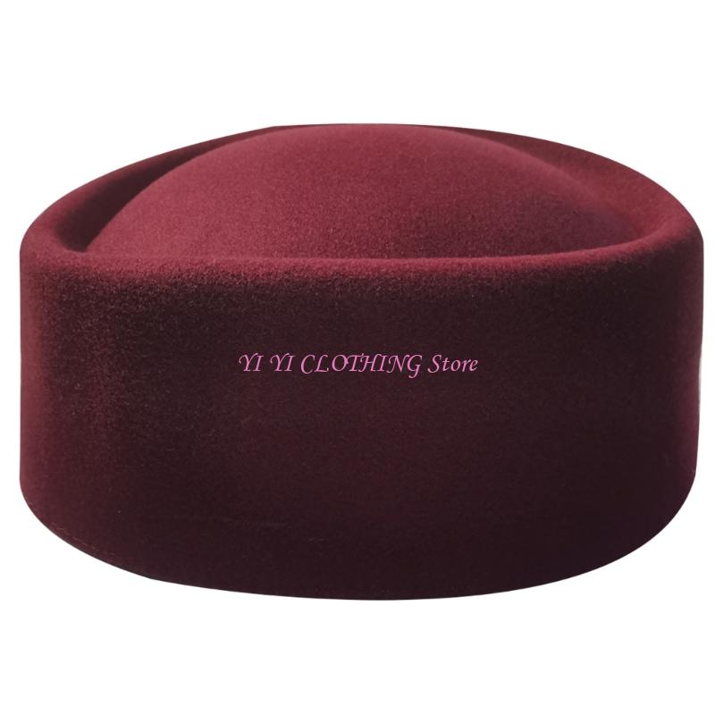 Fedora Hat Wool - Millinery fedoras chapéu superior fascinator base