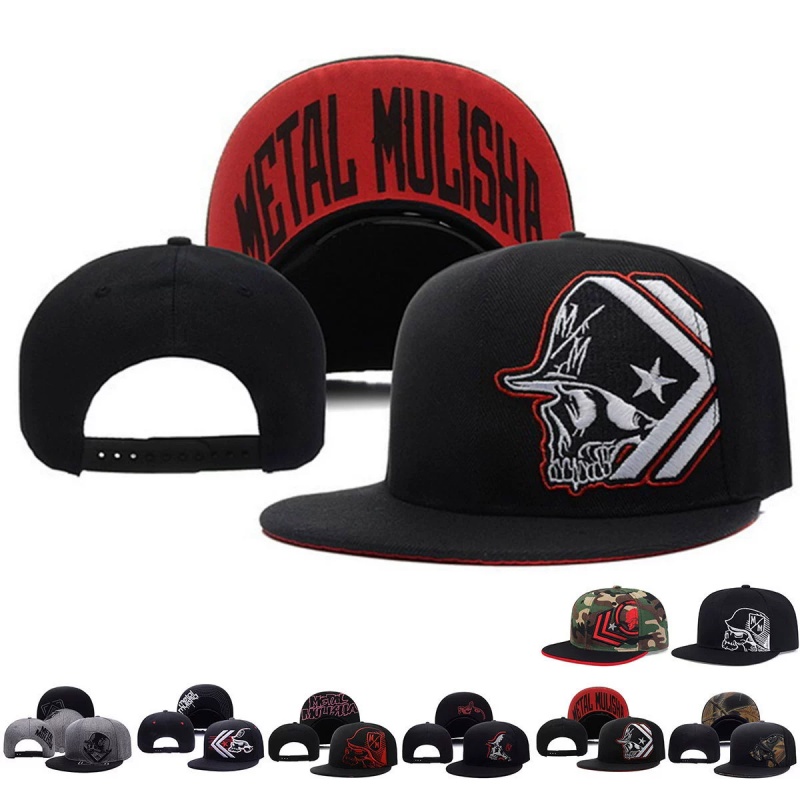 Snapback Hat Flat - Boné de Beisebol Unissex com Bordado