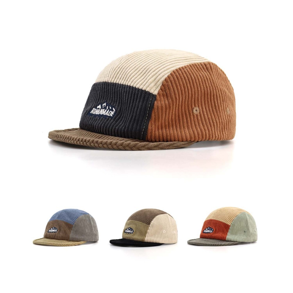 Corduroy Cap 5 Panel - Boné de 5 Painéis com Aba