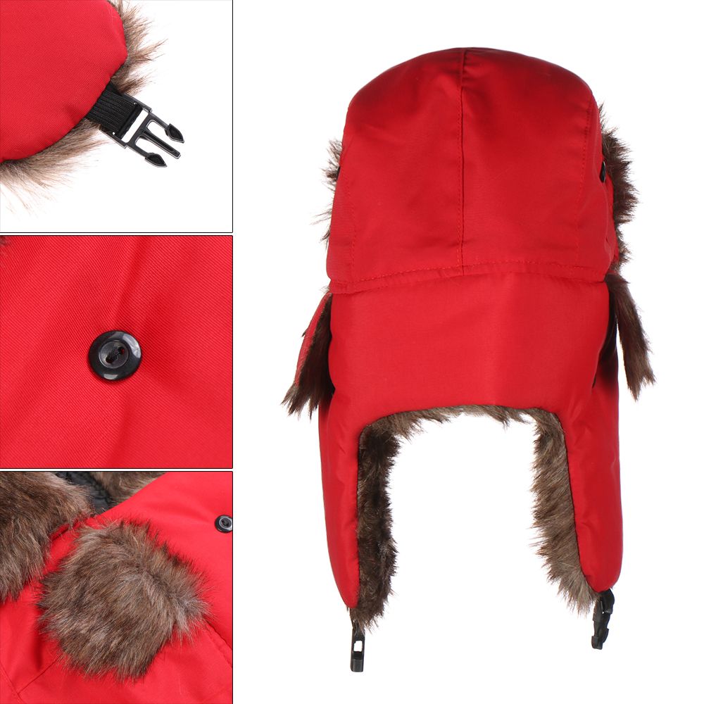 Winter Trapper Hat - Gorro de Inverno Quente com Protetor