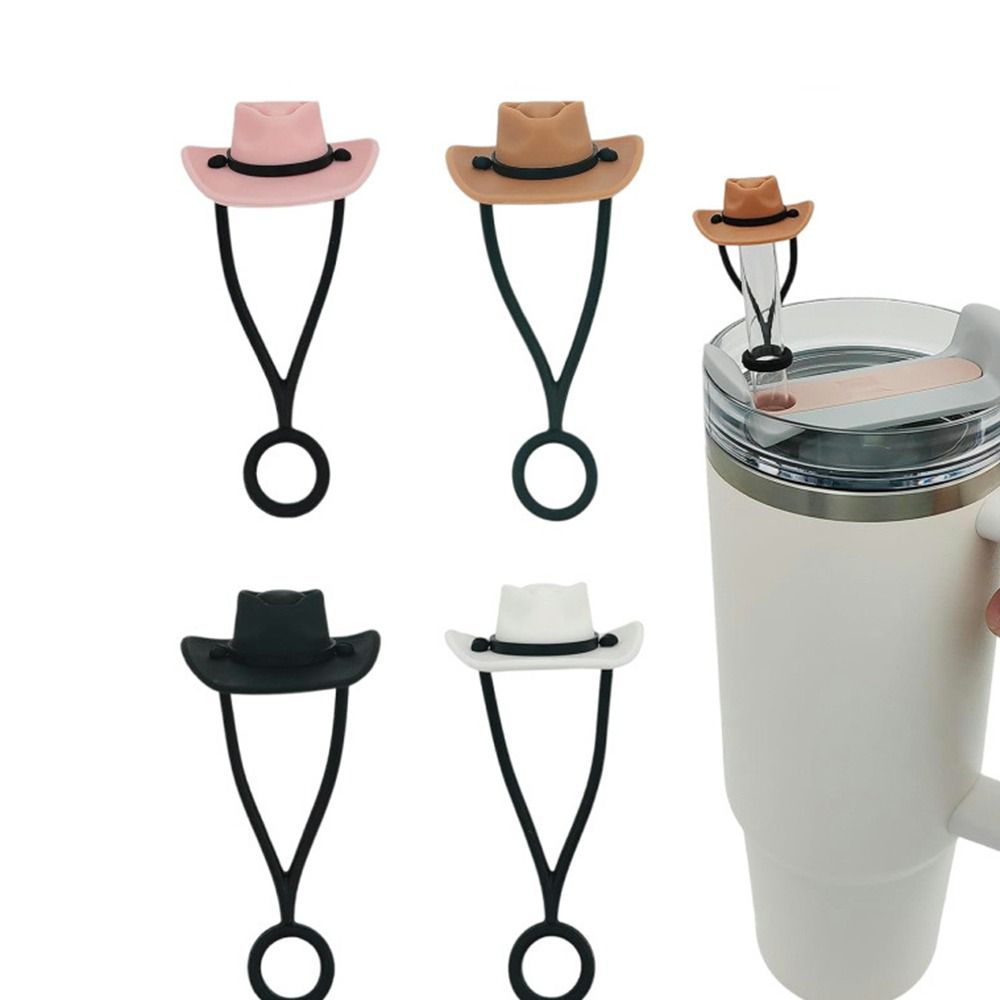 Cowboy Hat Straw - 1/4 pces hermético silicone cowboy chapéu