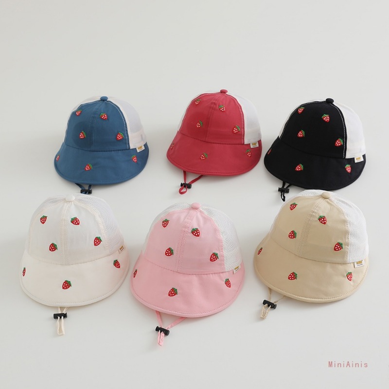 Bucket Hat Cotton - Chapéu de Sol Infantil de Verão