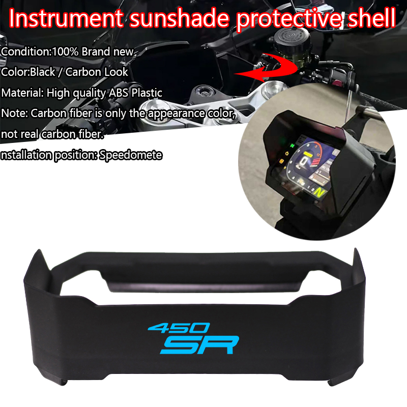 Visor Sun Hat - Para CFMOTO 450SR 450 SR: Acessório