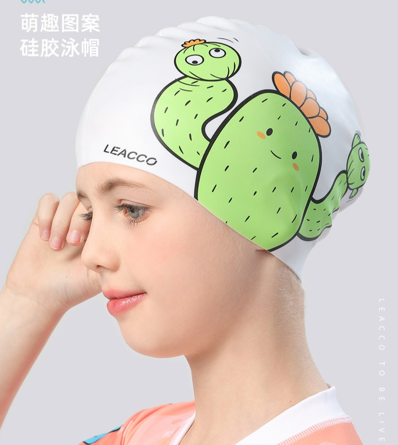 Swim Hat Silicone - Touca de natação de silicone à