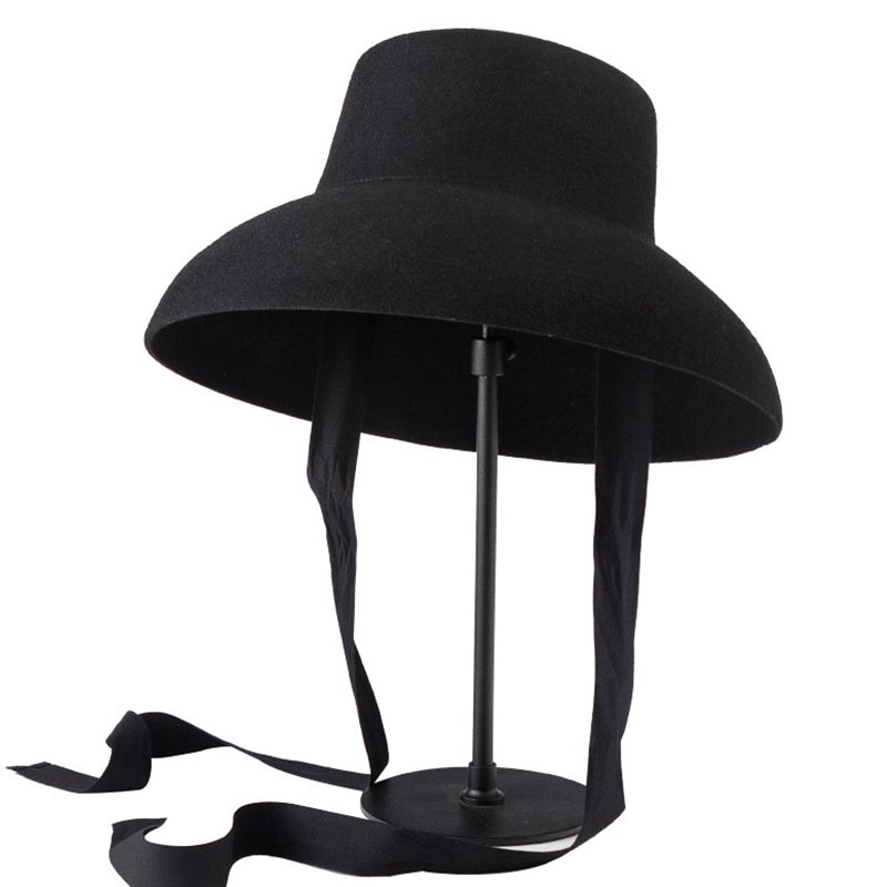Estilo retro chapéu de lã pura - Fedora Hat Wool avaliação e preço