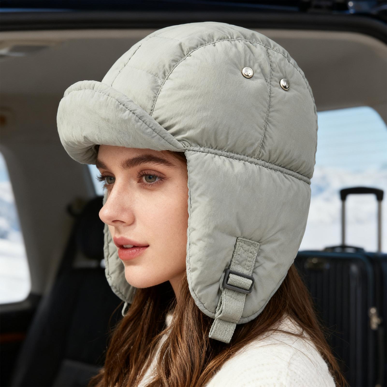 Chapéu caçador quente com prot - Trapper Hat Ear Flap avaliação e preço