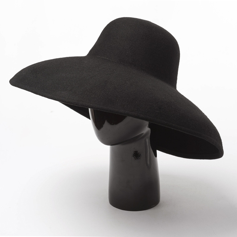 Chapéu clássico de lã com aba  - Fedora Hat Wool avaliação e preço