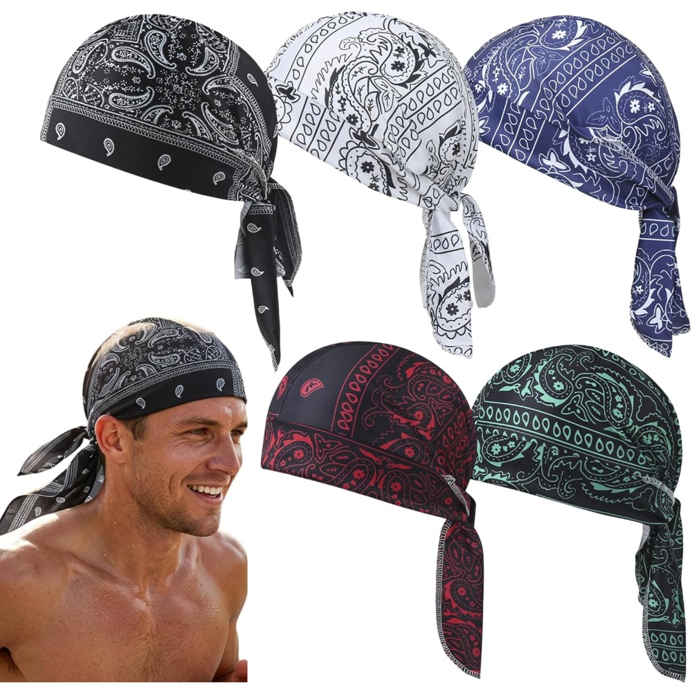 1-5 Peças Touca Refrescante Re - Skull Cap Helmet Liner avaliação e preço