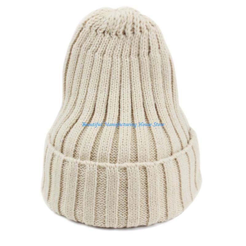 E56A Gorro unissex malha com n - Beanie Cuffed Knit avaliação e preço