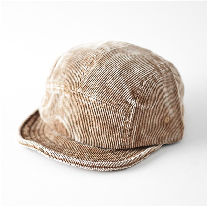 Boné de beisebol retrô velho d - Corduroy Cap 5 Panel avaliação e preço