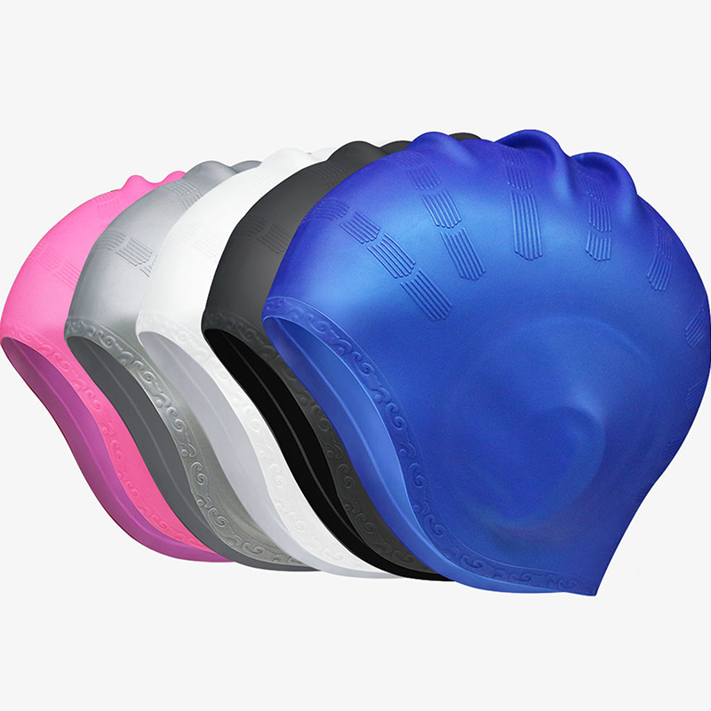 Novo【Touca de Natação para Adu - Swim Hat Silicone avaliação e preço