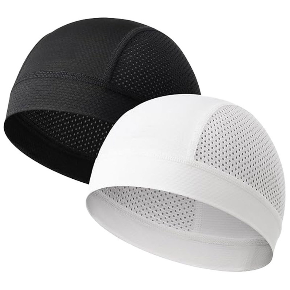 Boné Casual de Malha Fina com  - Skull Cap Helmet Liner avaliação e preço