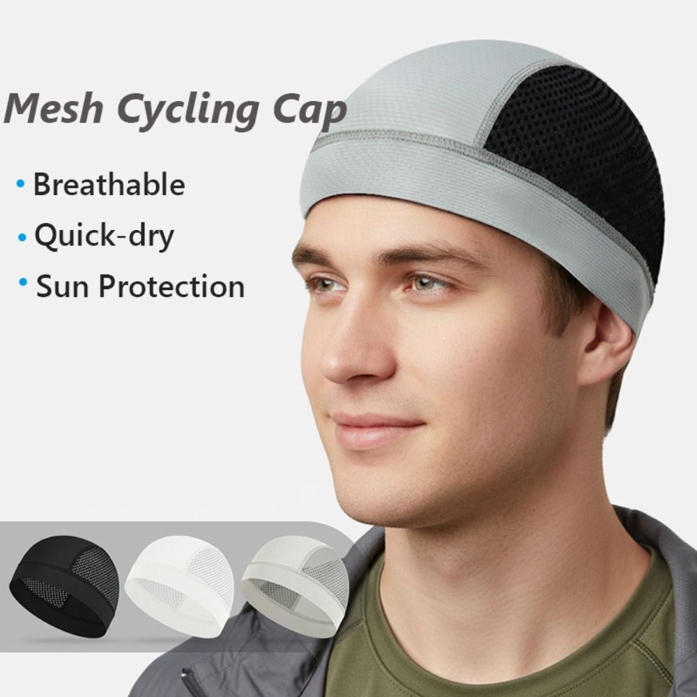 Boné Casual de Malha Fina com  - Skull Cap Helmet Liner avaliação e preço