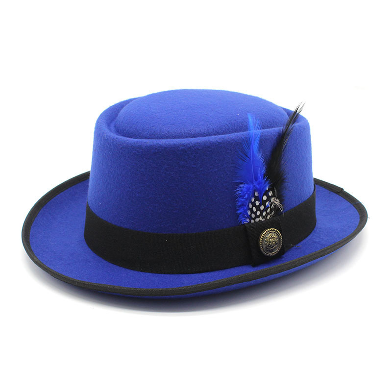 Fedora de feltro de aba larga  - Fedora Hat Wool avaliação e preço