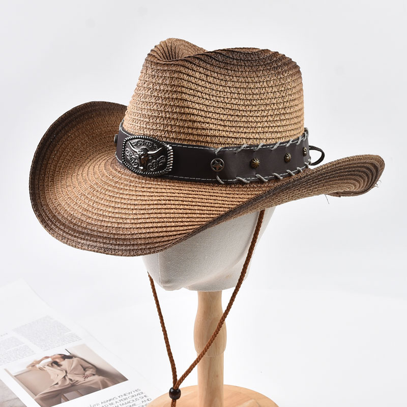Chapéu de Palha Estilo Cowboy  - Cowboy Hat Straw avaliação e preço