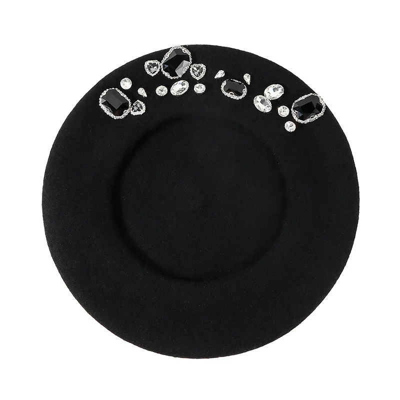 Impressionante boina de lã com - Beret French Wool avaliação e preço