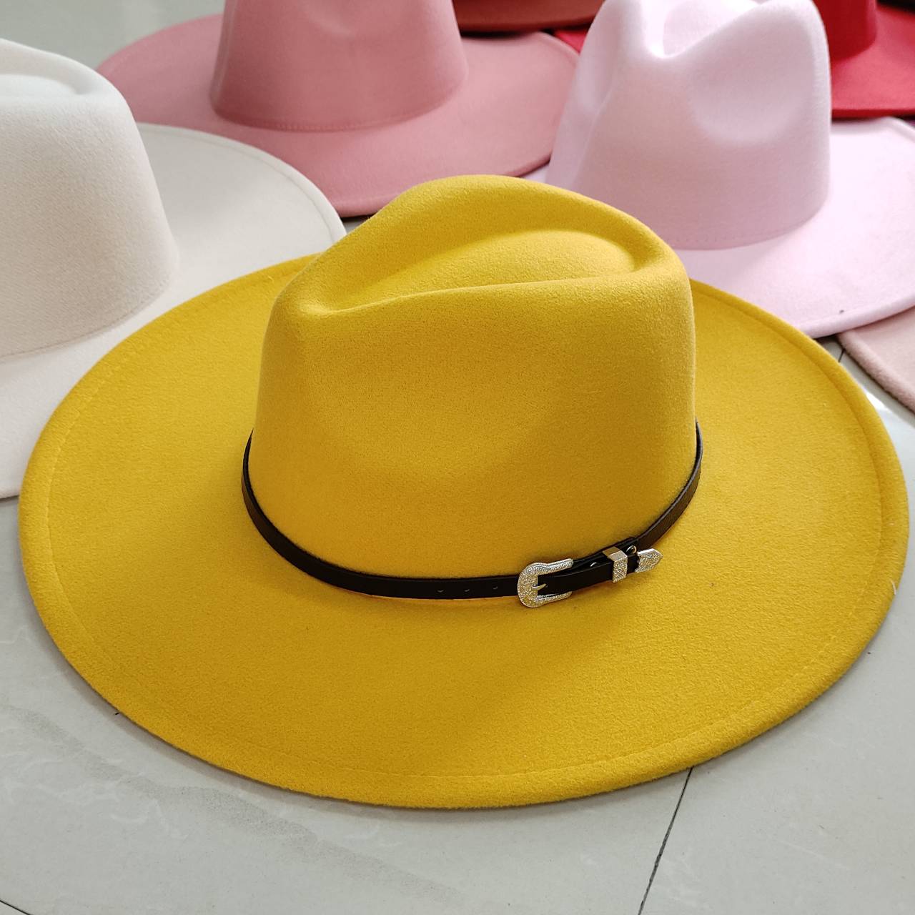 Chapéu fedora de feltro clássi - Fedora Hat Wool avaliação e preço
