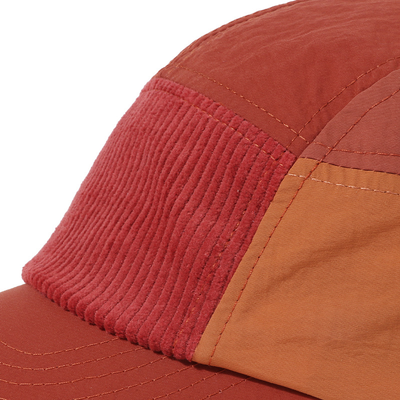 Boné de beisebol unissex leve  - Corduroy Cap 5 Panel avaliação e preço