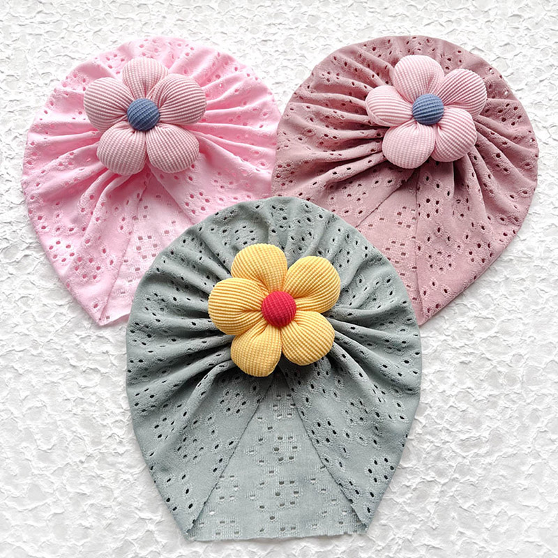 3d flor bebê turbante boné ver - Dad Hat Cotton avaliação e preço