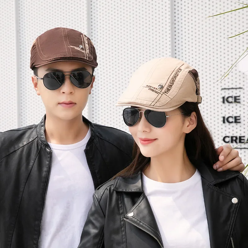 Unisex Skull Letters Newsboy C - Newsboy Cap Ivy avaliação e preço