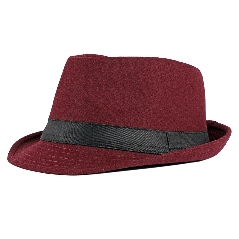 Chapéu para homem novo outono  - Fedora Hat Wool avaliação e preço