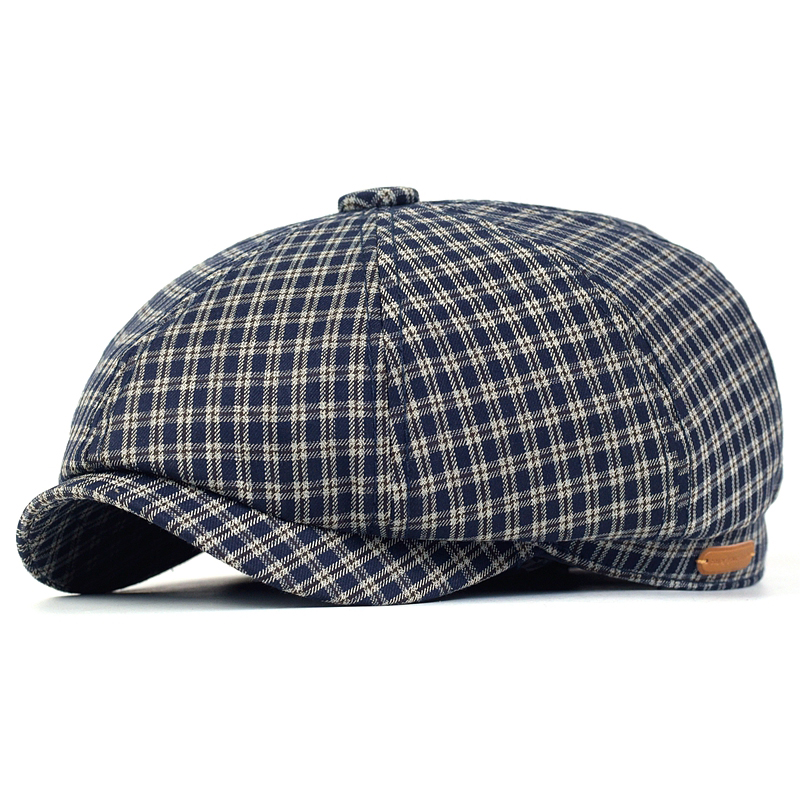 Primavera verão xadrez newsboy - Newsboy Cap Ivy avaliação e preço