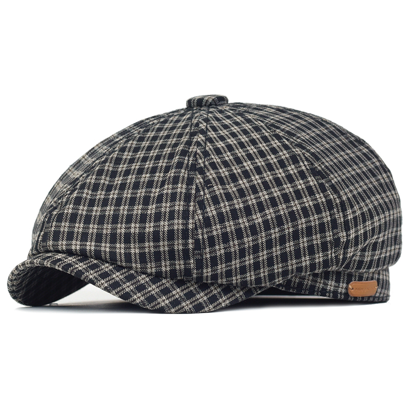 Primavera verão xadrez newsboy - Newsboy Cap Ivy avaliação e preço