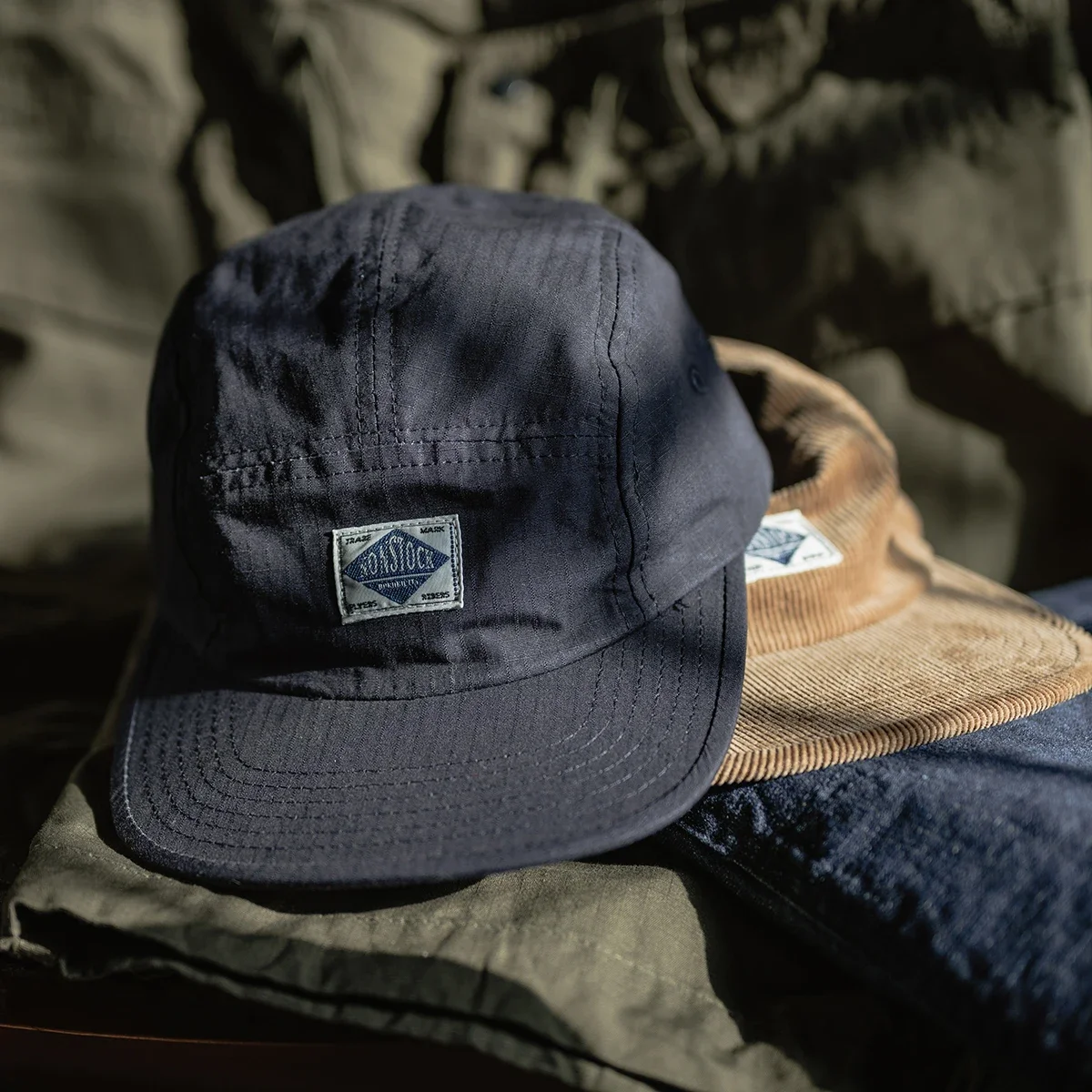NÃO ESTOQUE Ripstop Chapéu de  - Corduroy Cap 5 Panel avaliação e preço