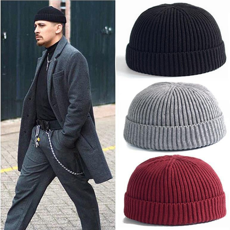 Gorro de Inverno Tricotado, Qu - Beanie Cuffed Knit avaliação e preço
