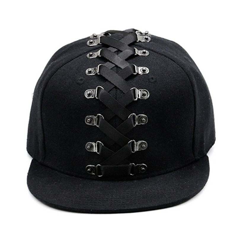 Bonés de Hip Hop Estilo Punk c - Snapback Hat Flat avaliação e preço